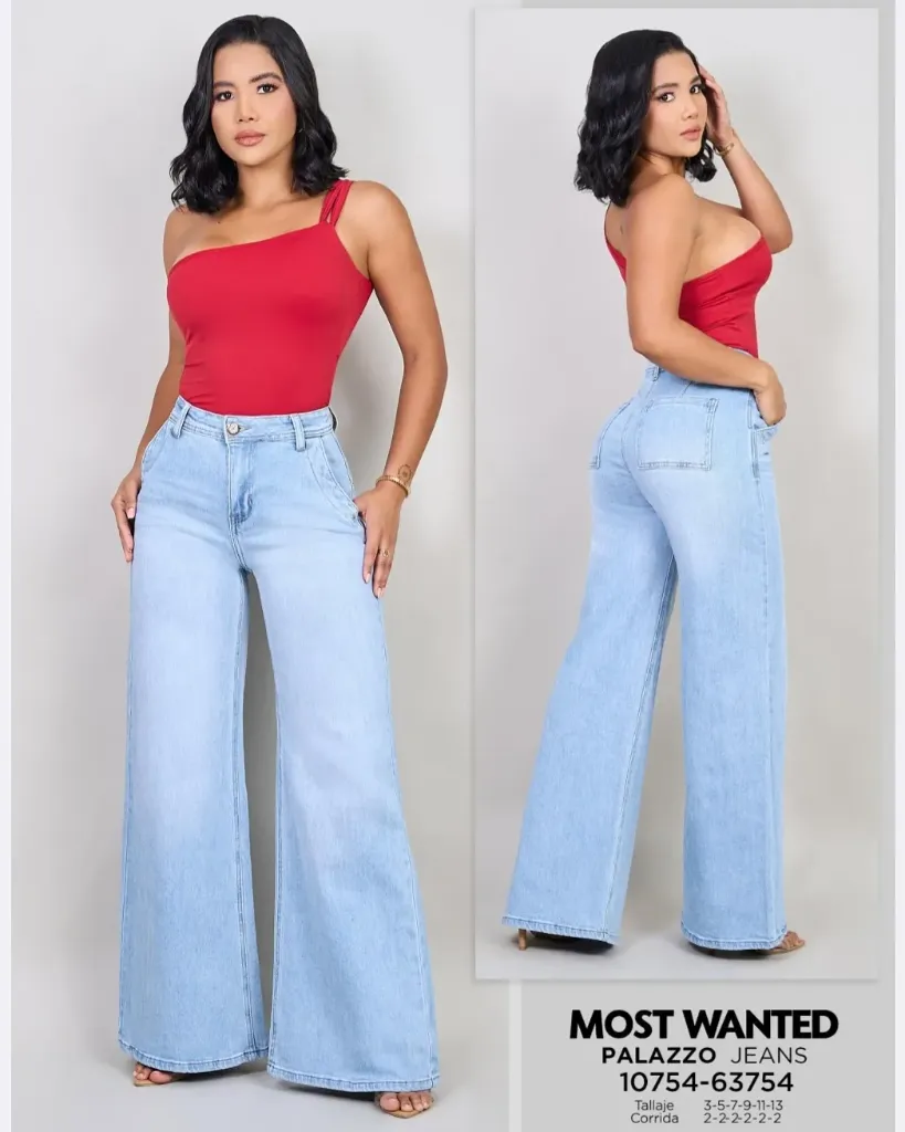 Jeans palazzo mostwanted 63754