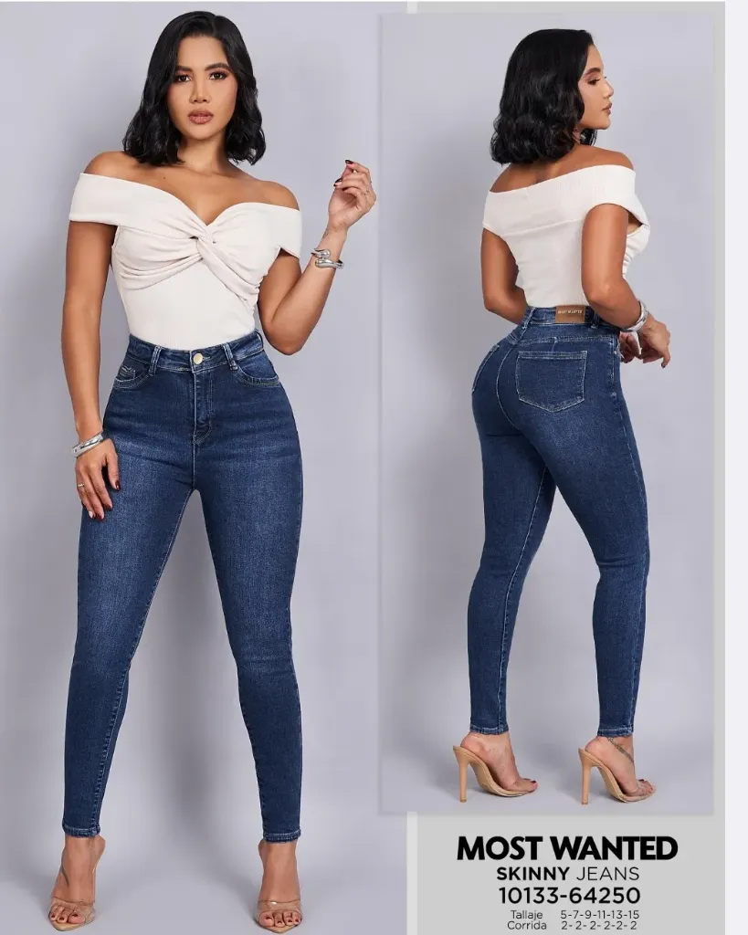 Jeans skinny mostwanted 64250