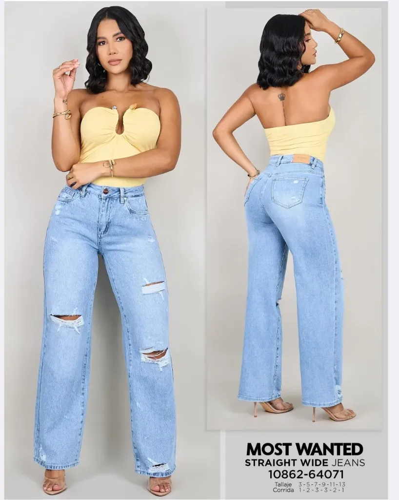 Jeans straight mostwanted 64071