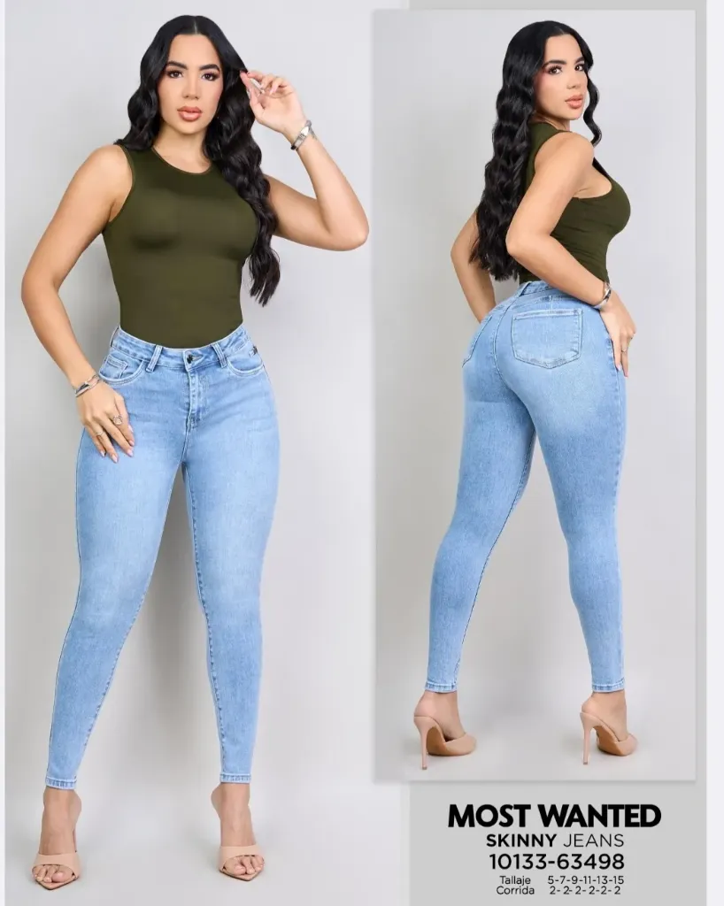 Jeans skinny mostwanted 63498