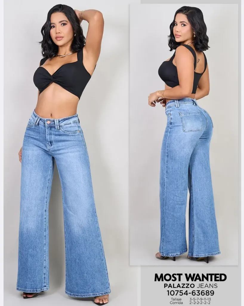 [JND63689M3] Jeans palazzo mostwanted 63689 (3)