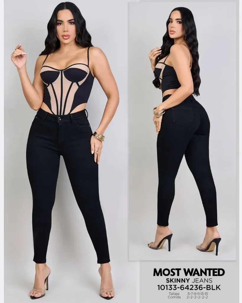 Jeans skinny mostwanted 64236