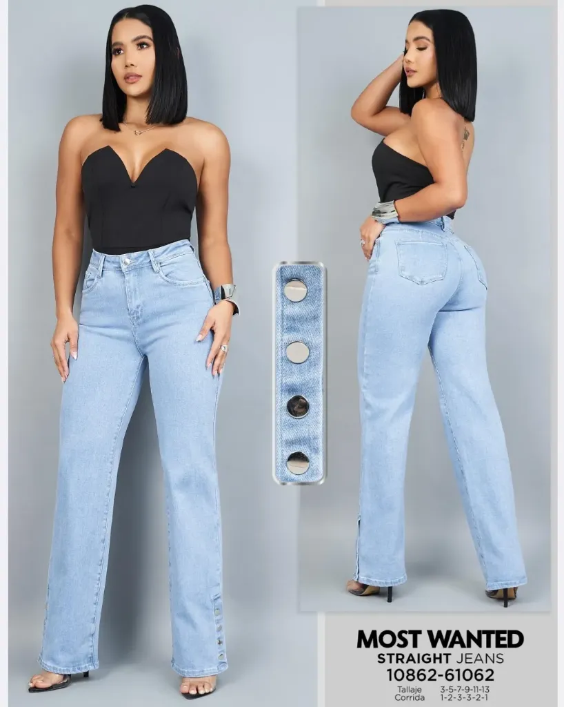Jeans straight mostwanted 61062