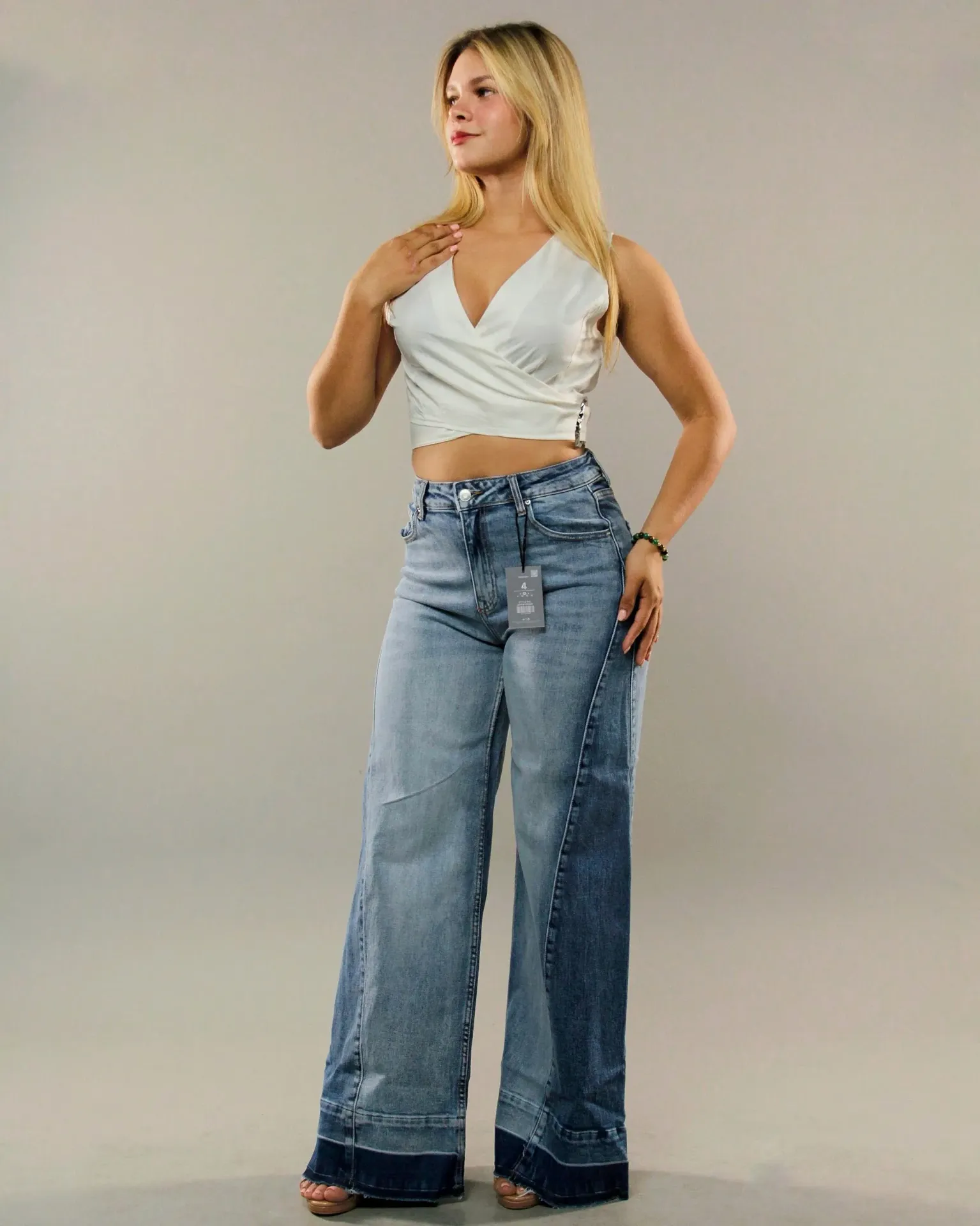 Jeans wide legs estivaneli 83040