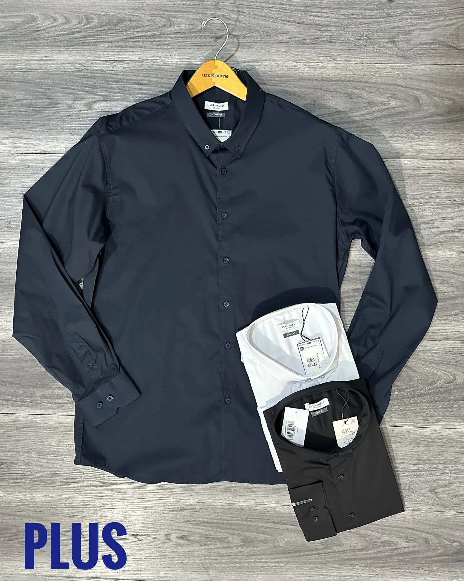Camisa comfort estivaneli plus 59520