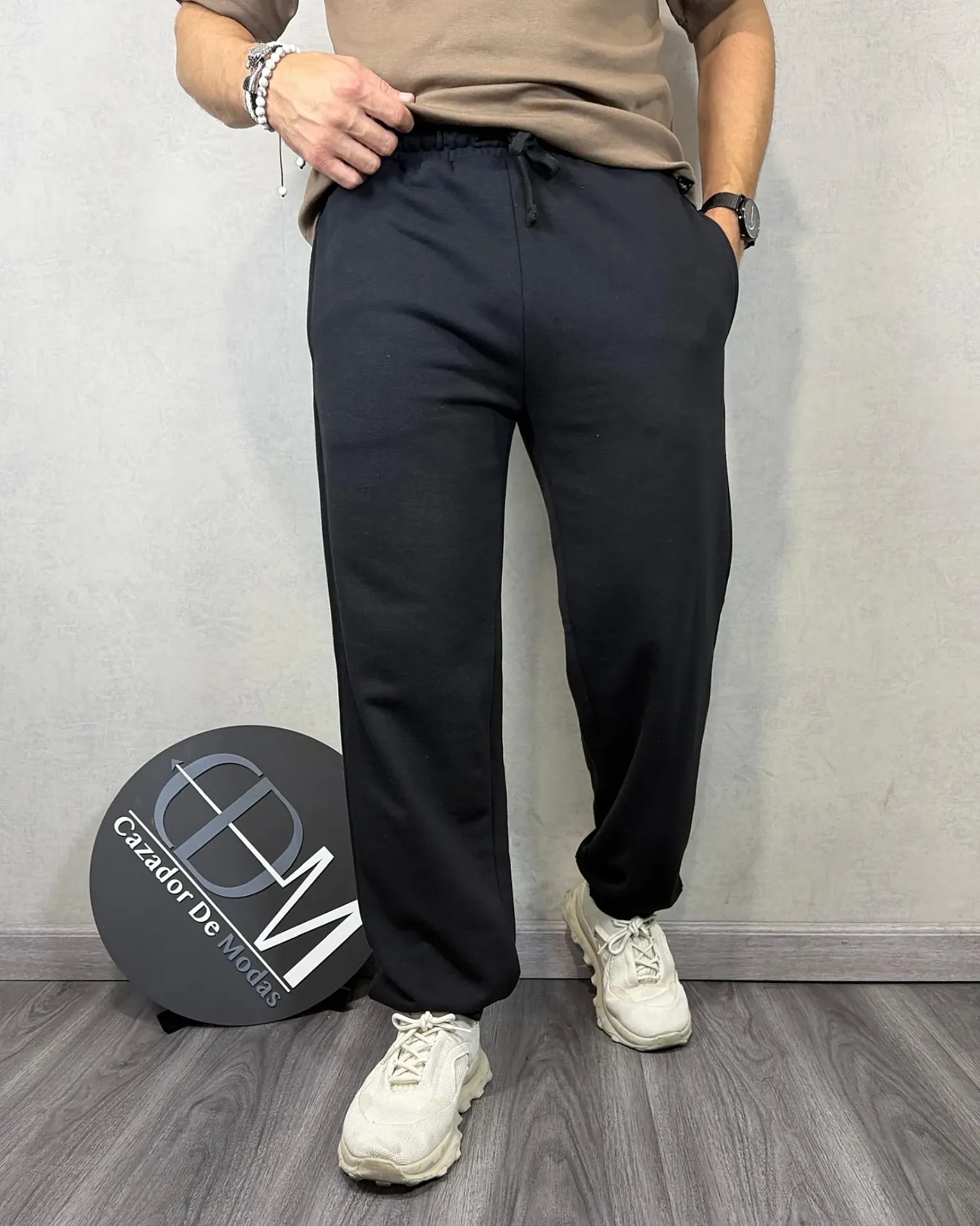 [JE75140S] Jogger comfort estivaneli 75139 (S, NEGRO)