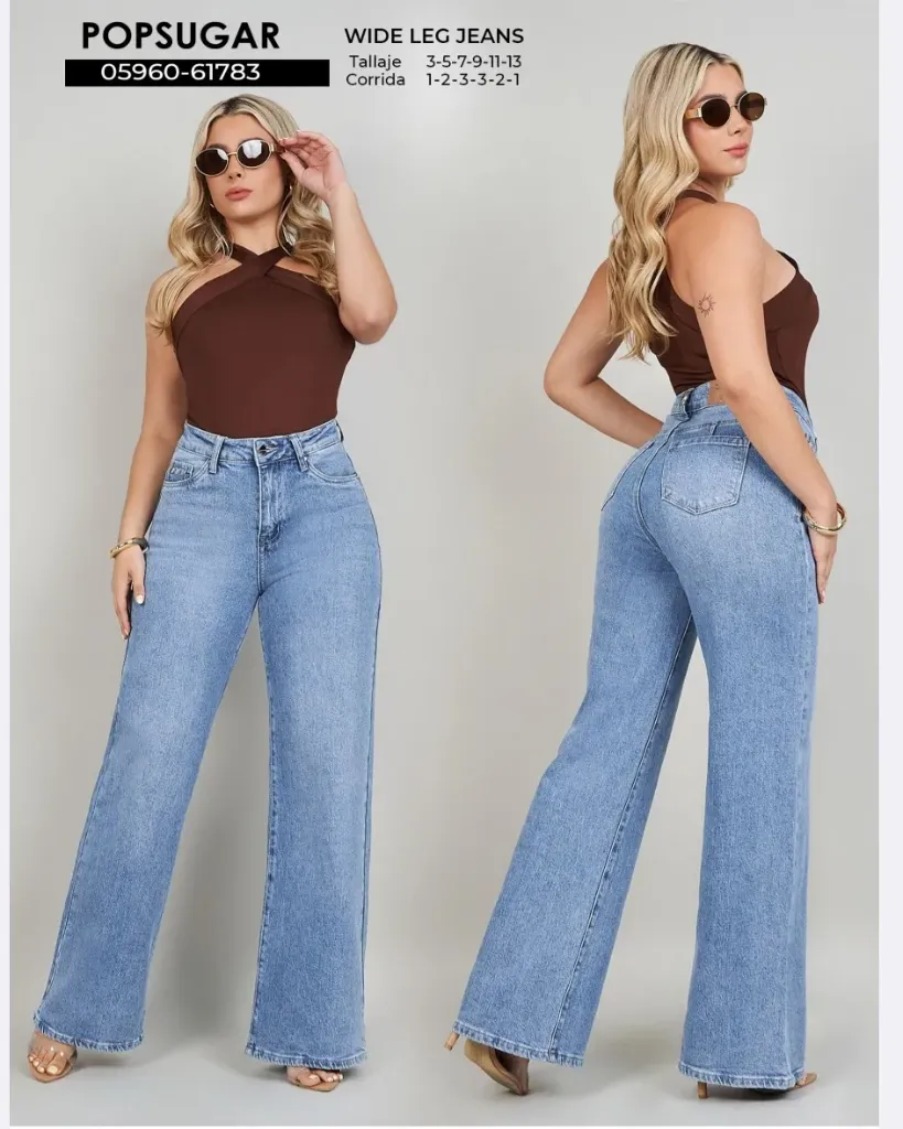 Jeans wide leg popsugar 61783