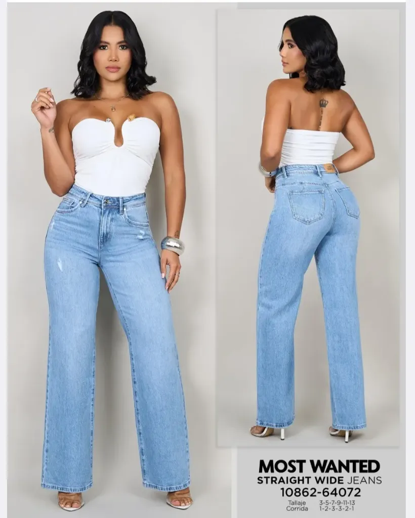Jeans straight mostwanted 64072