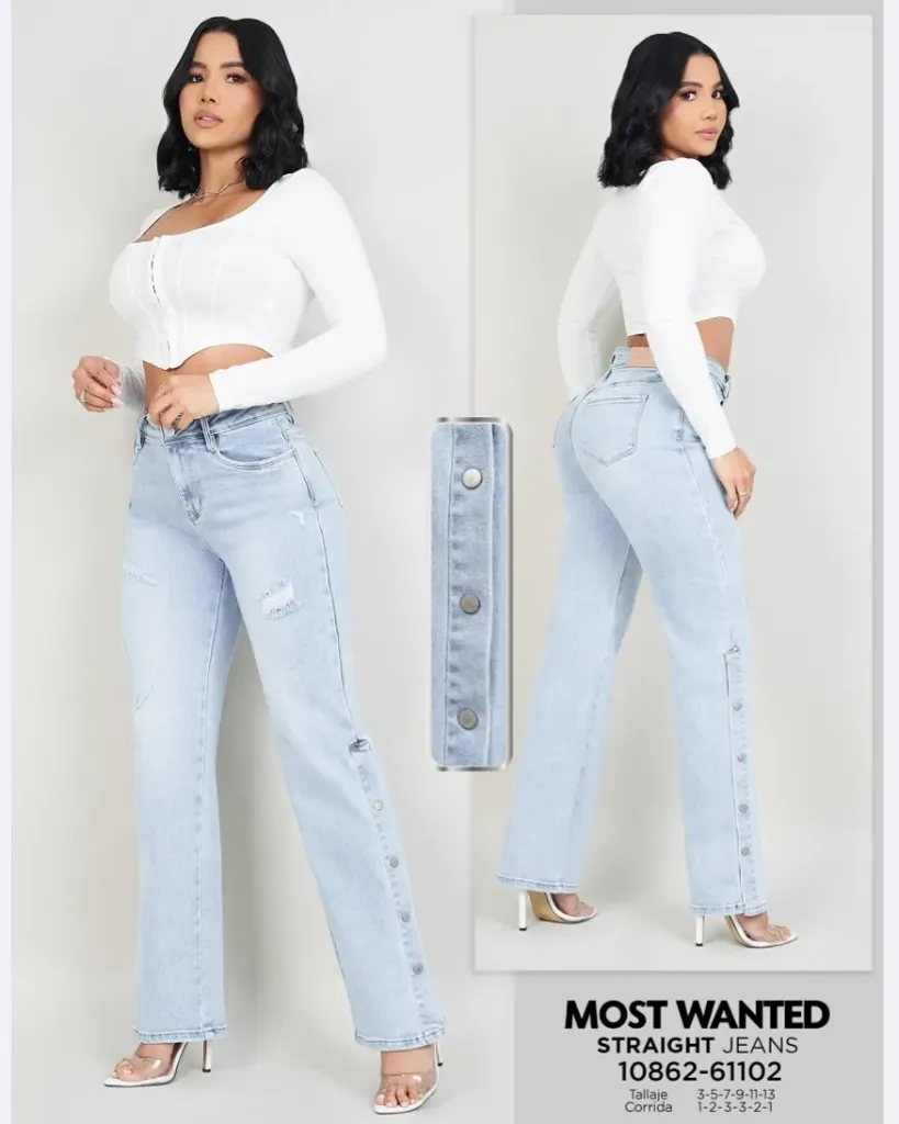 Jeans straight mostwanted 61102