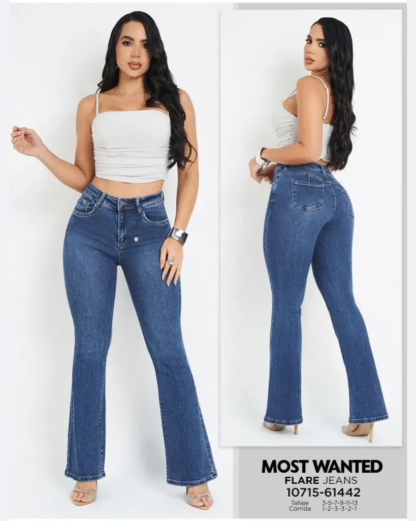 Jeans flare mostwanted 61442
