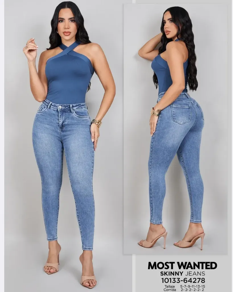 Jeans skinny mostwanted 64278
