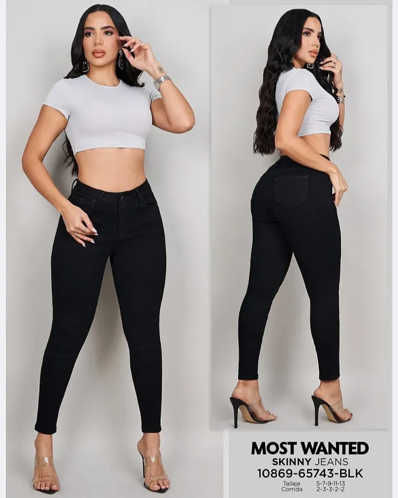 Jeans skinny mostwanted 65743