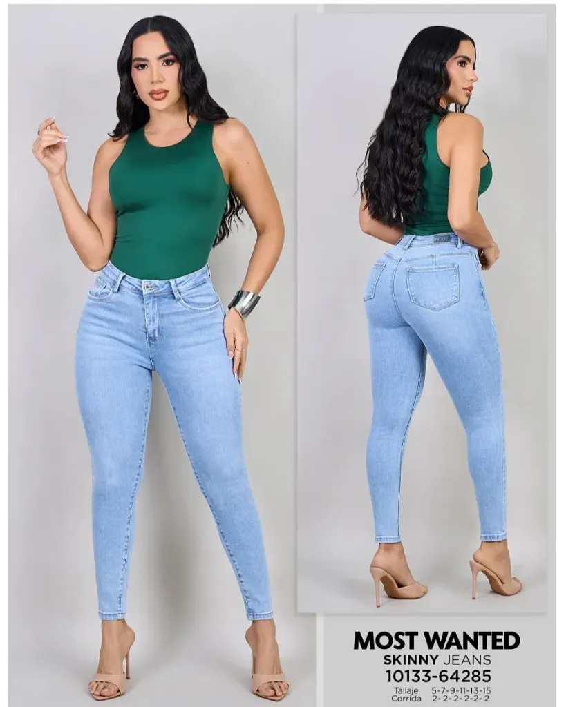 Jeans skinny mostwanted 64285