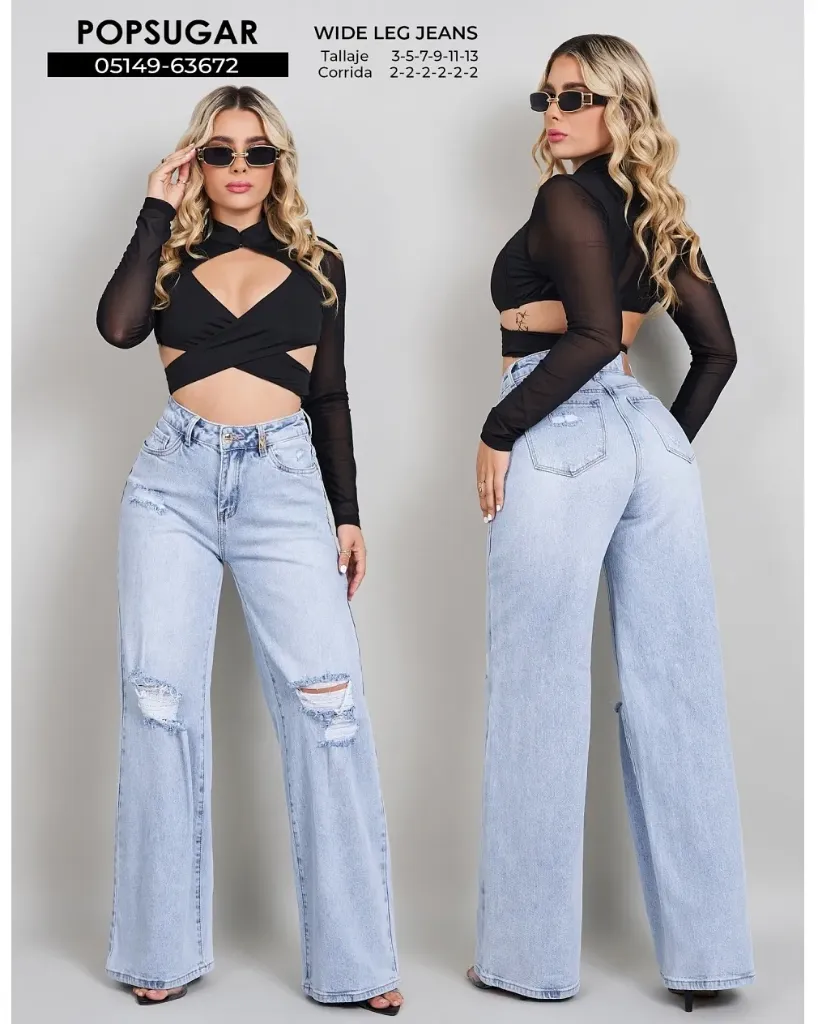 Jeans wide legs popsugar 63672