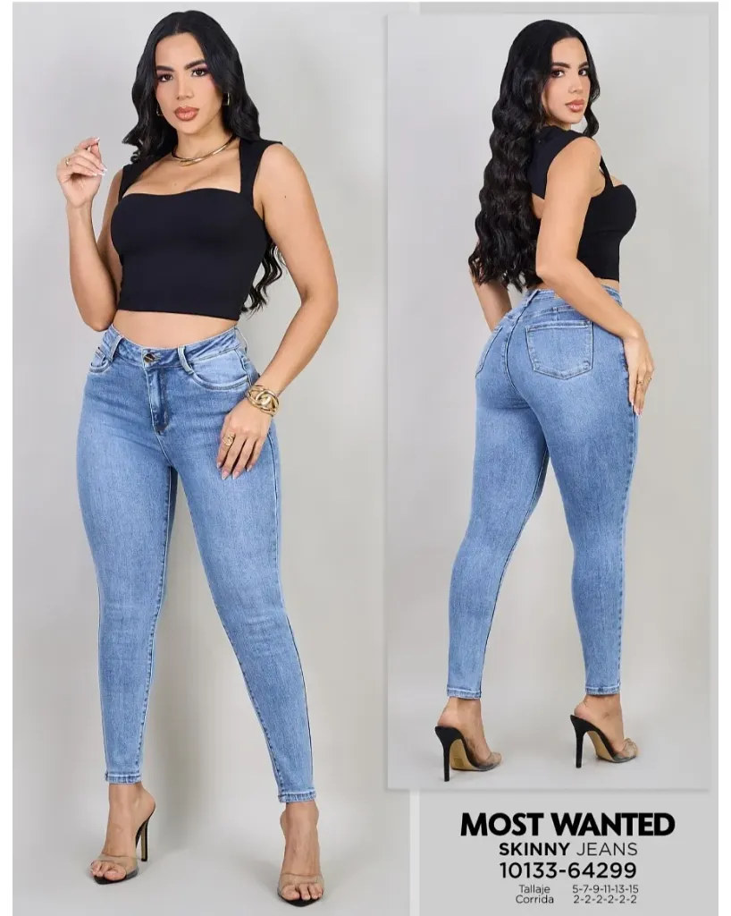 Jeans skinny mostwanted 64299