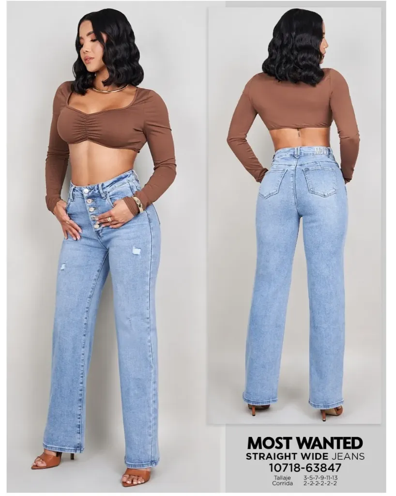 Jeans straight mostwanted 63847