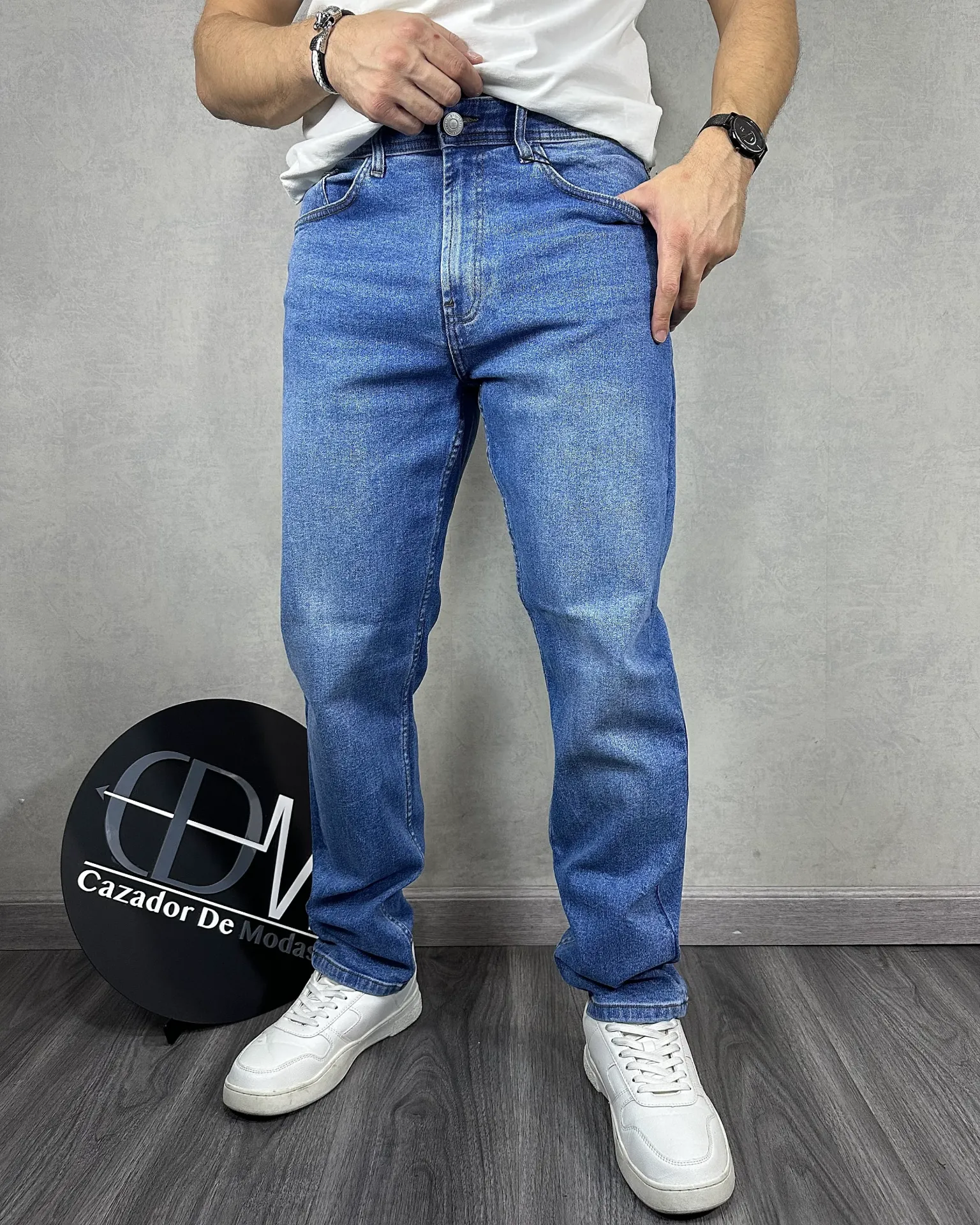 Jeans slim estivaneli JN37483