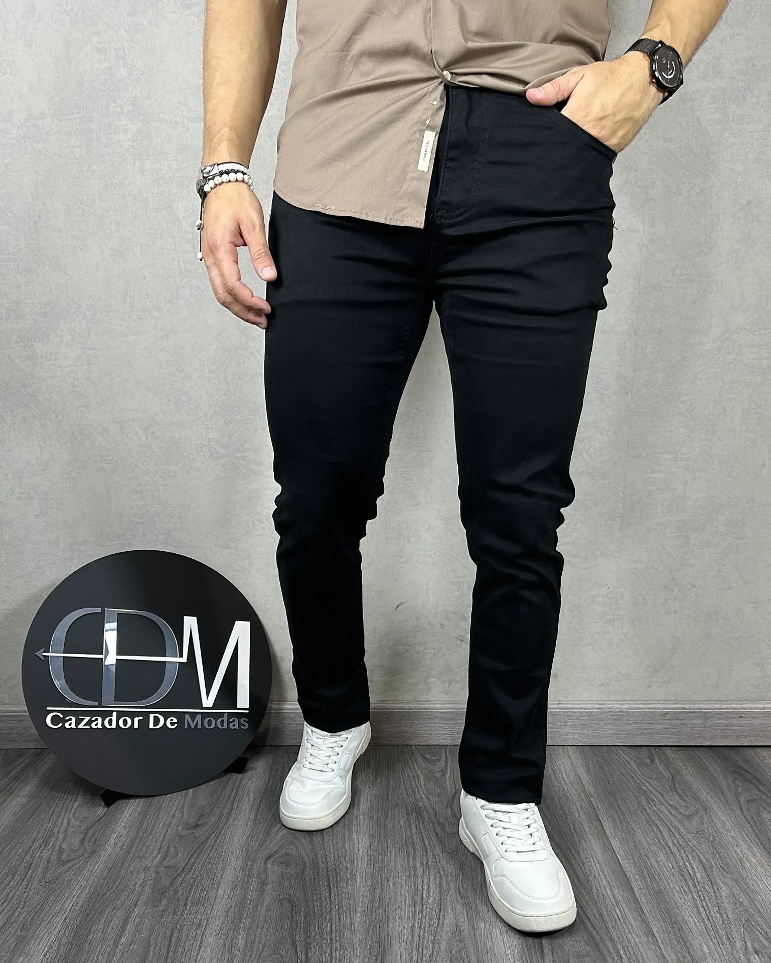 Pantalon casual strech estivaneli 56027