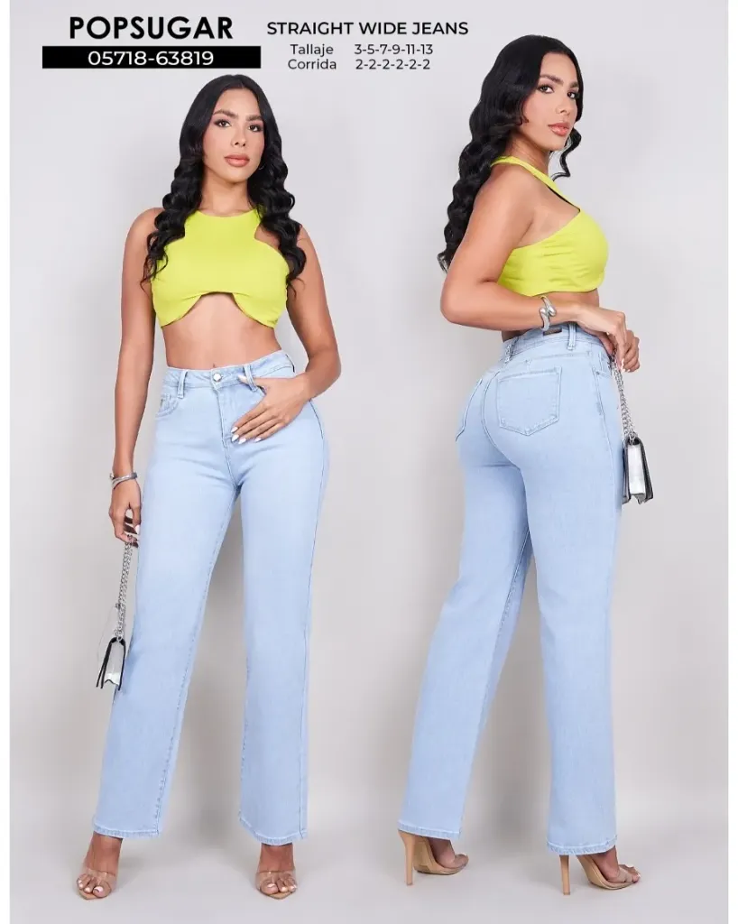 Jeans straight popsugar 63819