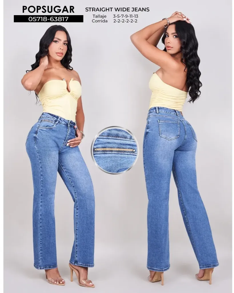 Jeans straight popsugar 63817