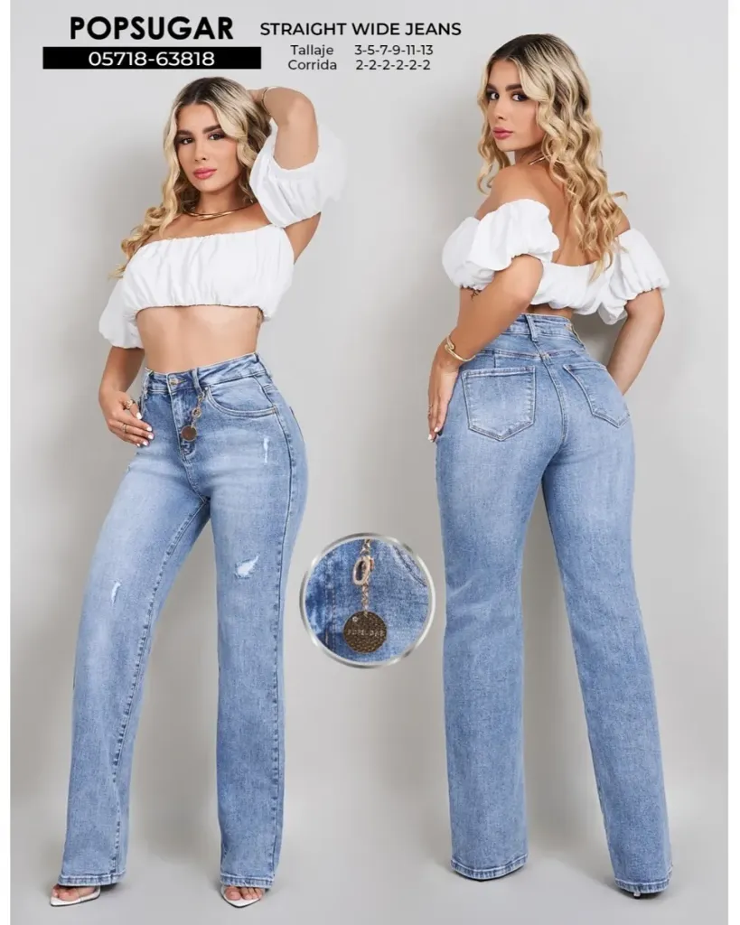 Jeans straight popsugar 63818