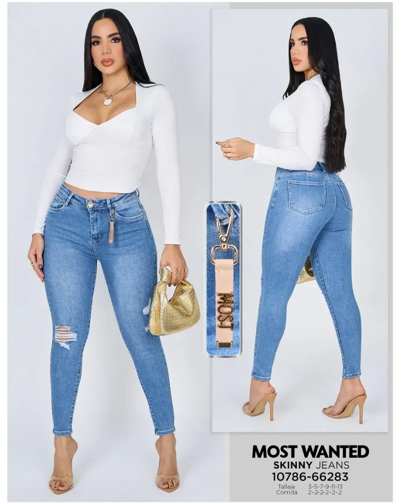 Jeans skinny mostwanted 66283