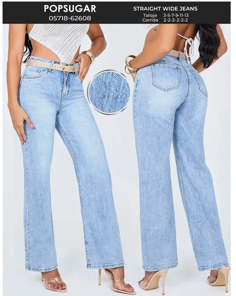 Jeans straight popsugar 62608