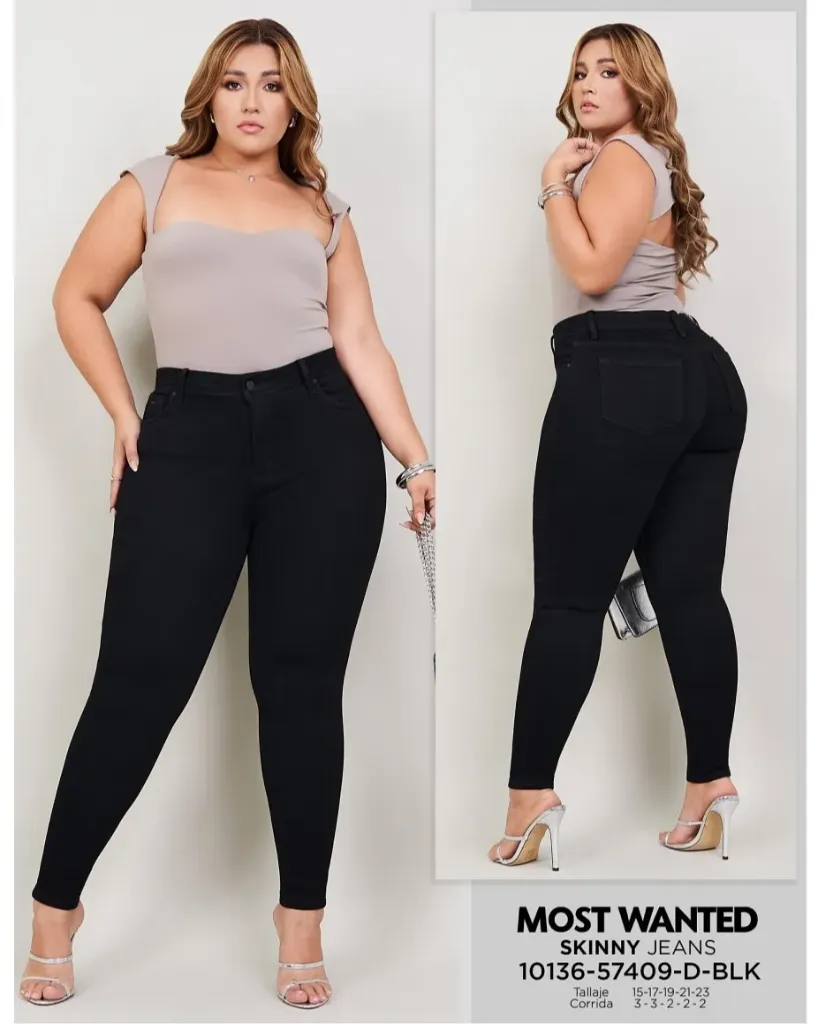 Jeans skinny mostwanted plus 57409