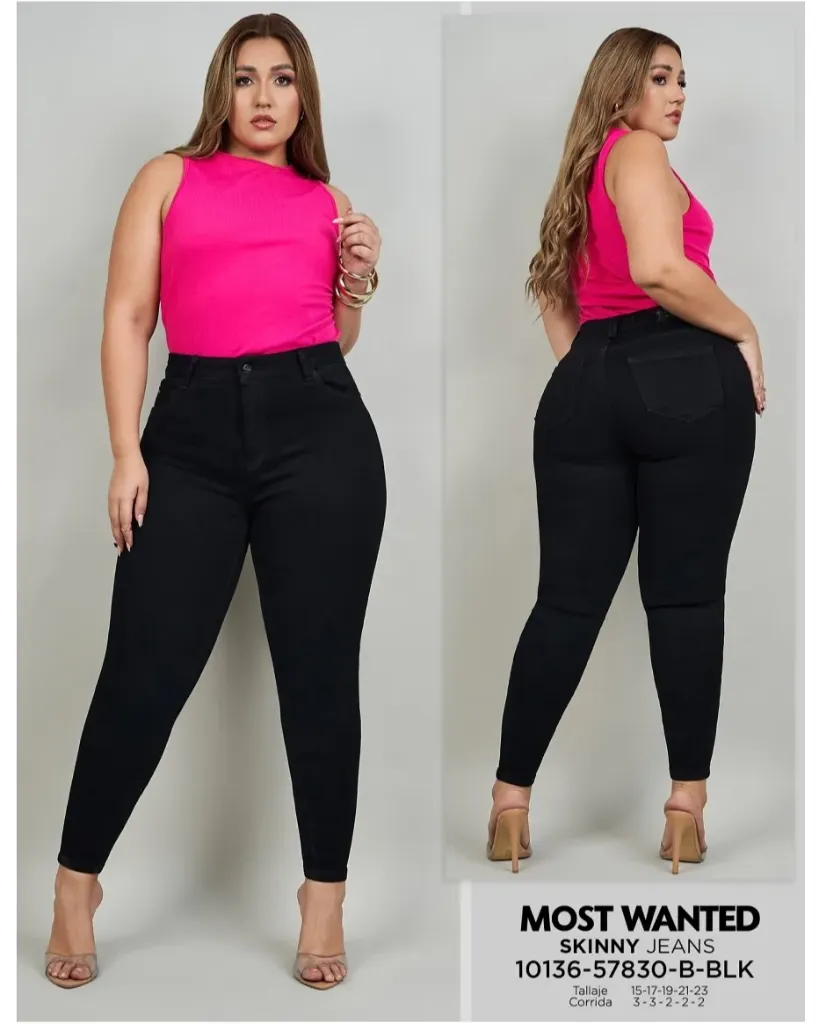 Jeans skinny mostwanted plus 57830