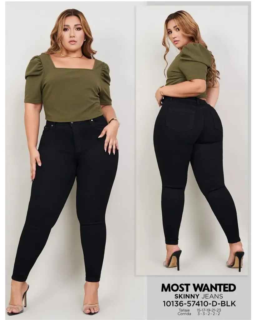 Jeans skinny mostwanted plus 57410