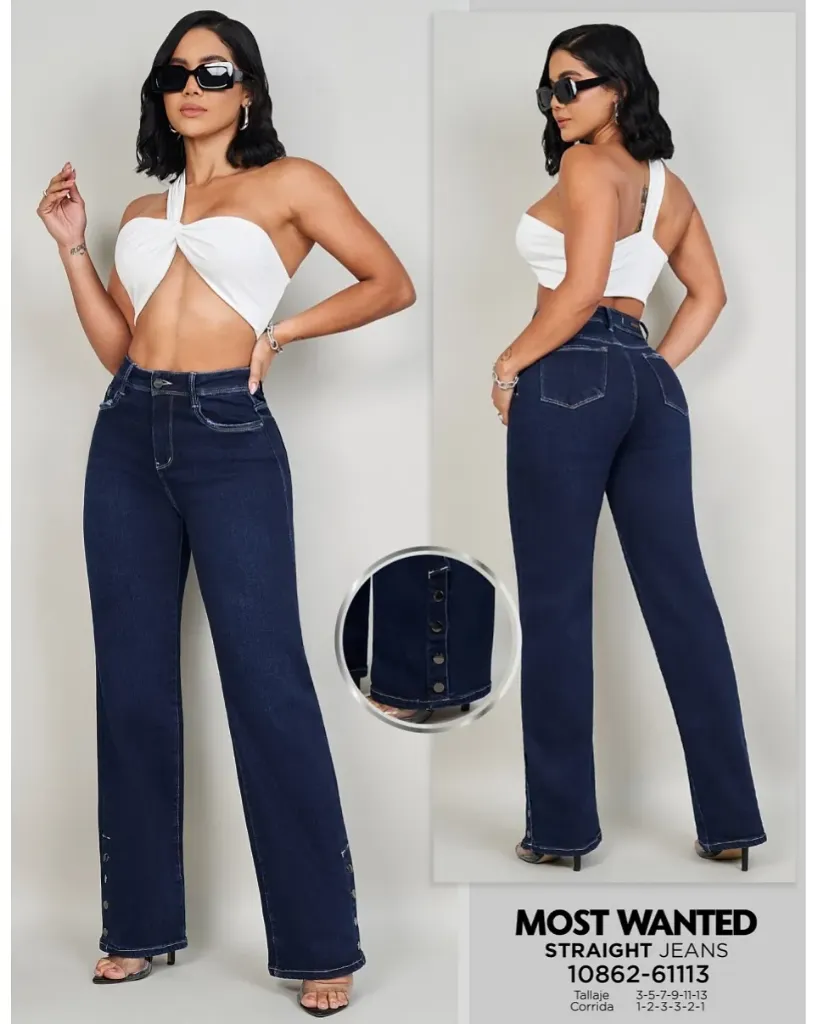 Jeans straight mostwanted 61113