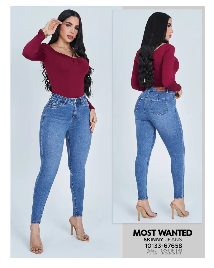 Jeans skinny mostwanted 67658