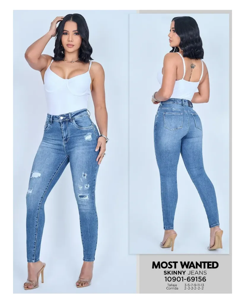 Jeans skinny mostwanted 69156