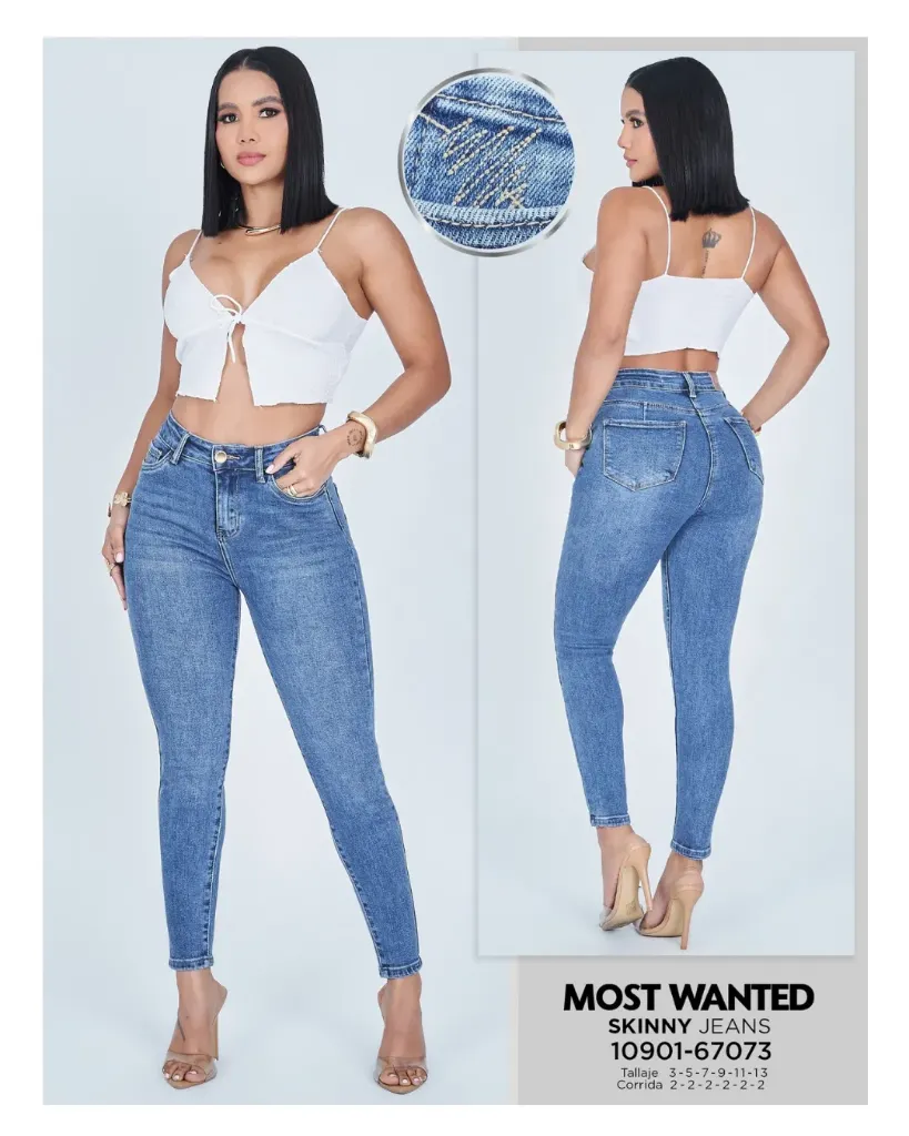 Jeans skinny mostwanted 67073