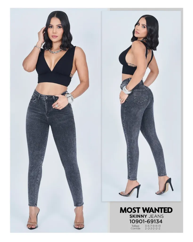 Jeans skinny mostwanted 69134