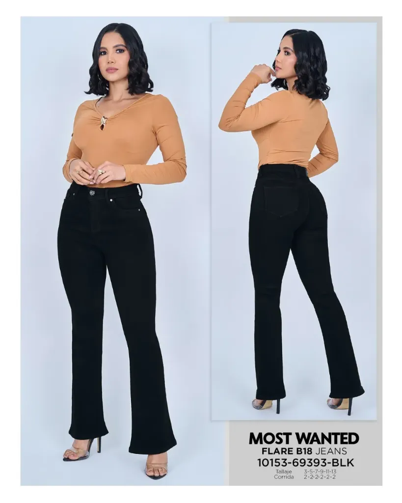 Jeans flare mostwanted 69393
