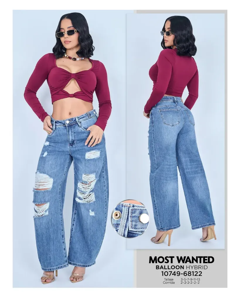 Jeans balloon hibrido mostwanted 68122