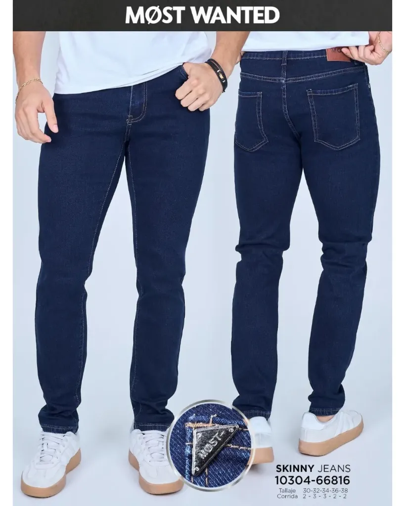 [JN66816M30] Jeans skinny mostwanted 66816 (30)