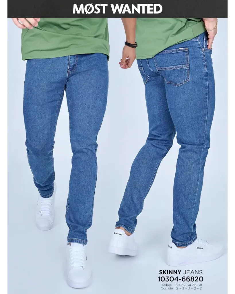 [JN66820M30] Jeans skinny mostwanted 66820 (30)
