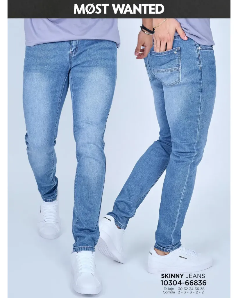 [JN66836M30] Jeans skinny mostwanted 66836 (30)