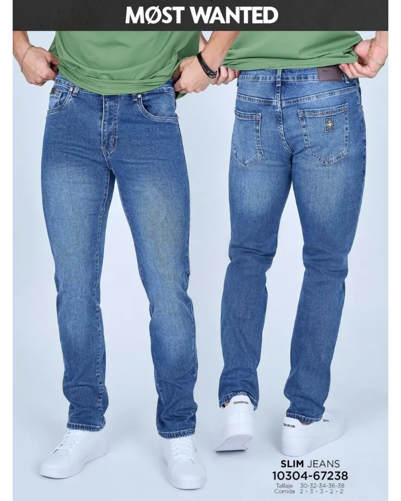 [JN67238M30] Jeans slim mostwanted 67238 (30)