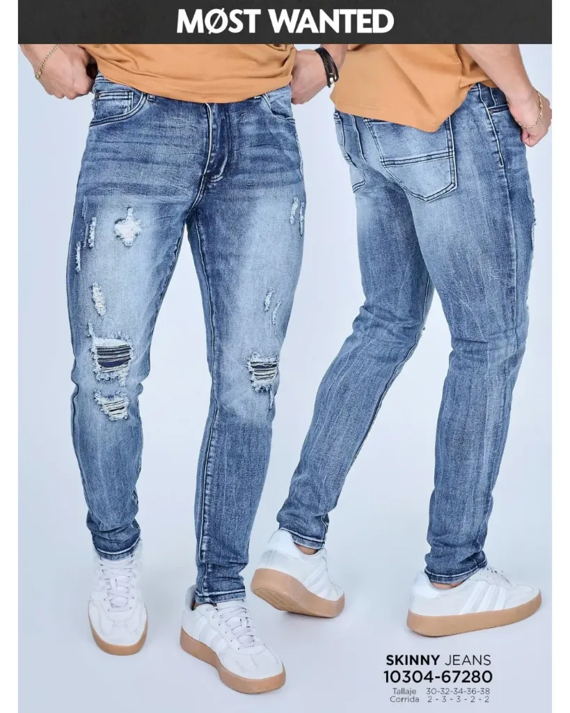 [JN67280M30] Jeans skinny mostwanted 67280 (30)