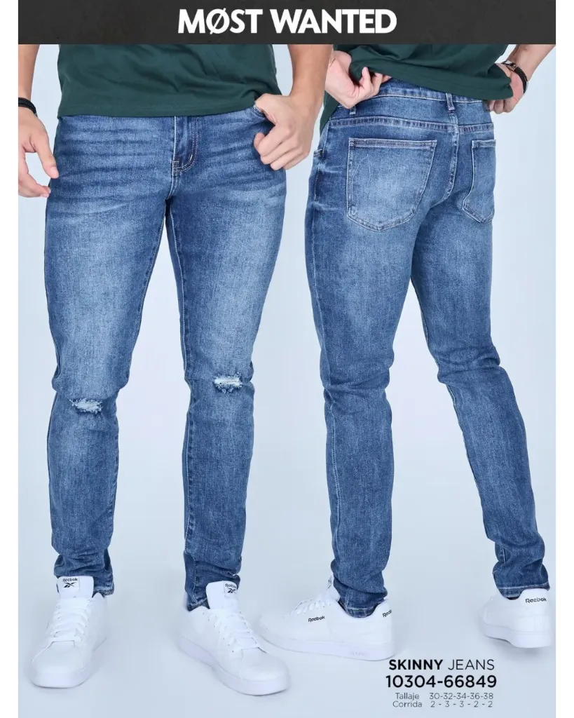 [JN66849M30] Jeans skinny mostwanted 66849 (30)