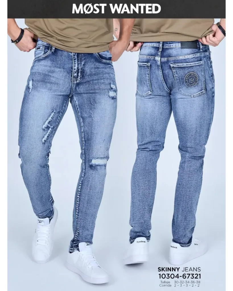 [JN67321M30] Jeans skinny mostwanted 67321 (30)