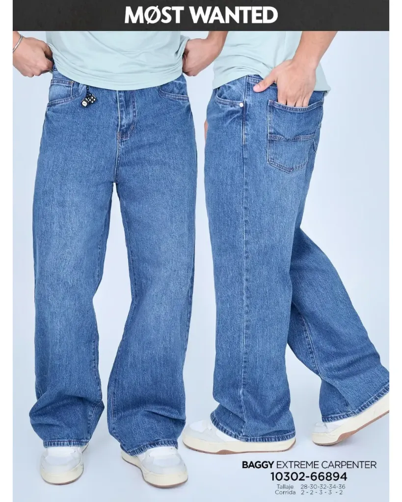 [JN66894M28] Jeans extreme baggy mostwanted 66894 (28)