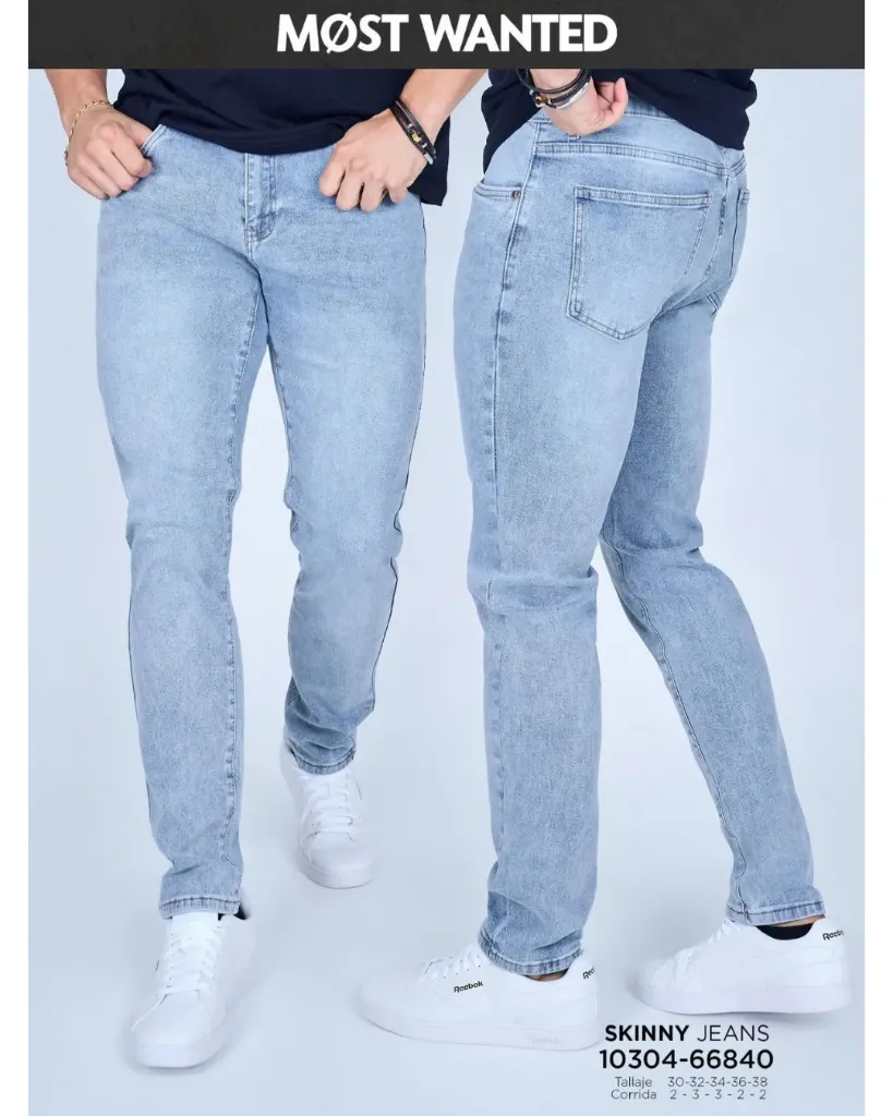 [JN66840M32] Jeans skinny mostwanted 66840 (32)