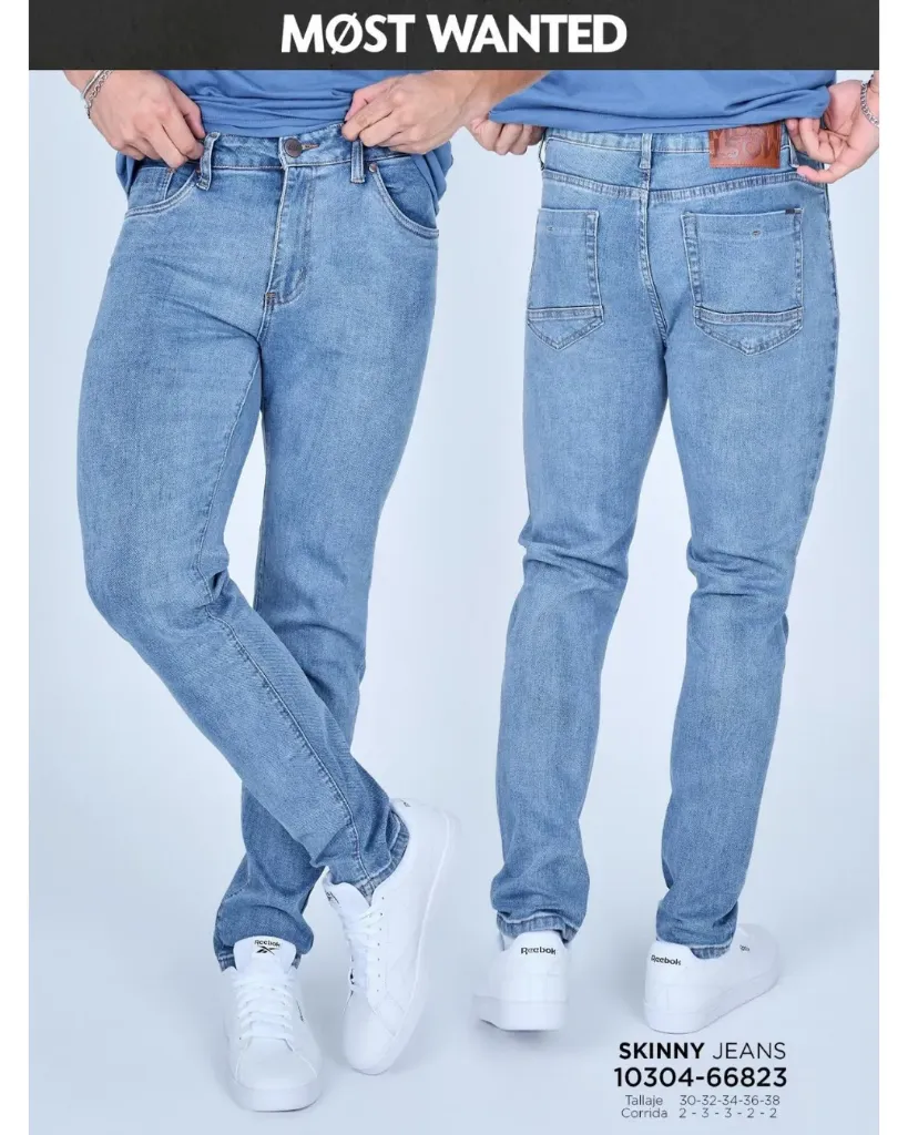 [JN66823M30] Jeans skinny mostwanted 66823 (30)