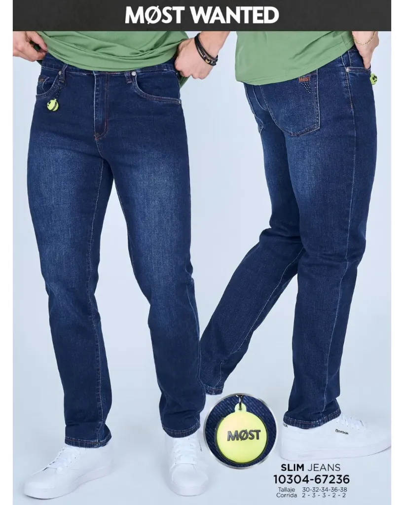 [JN67236M30] Jeans slim mostwanted 67236 (30)