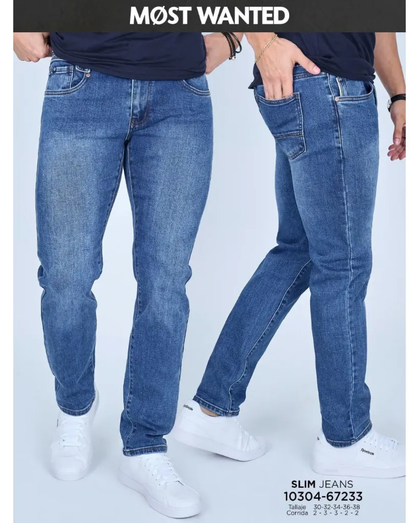 [JN67233M30] Jeans slim mostwanted 67233 (30)
