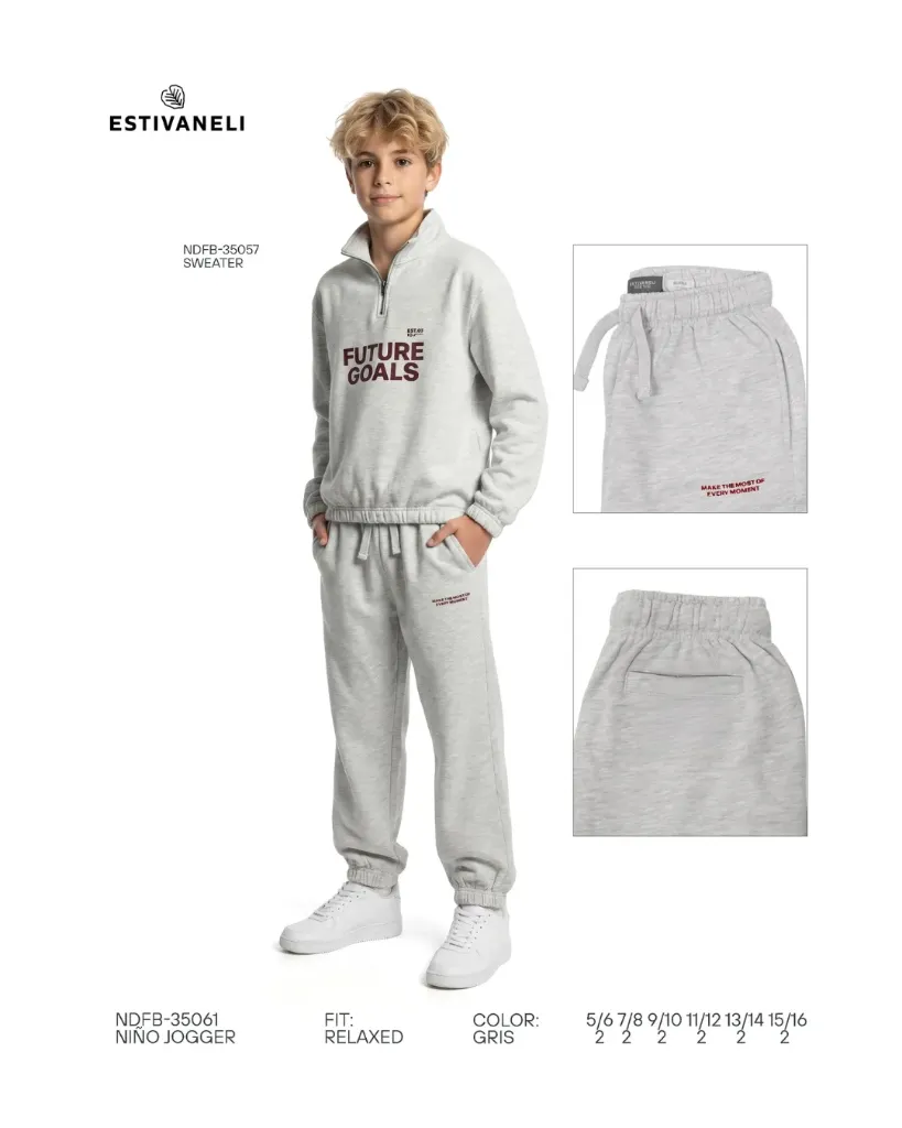 Conjunto de niños estivaneli 35058